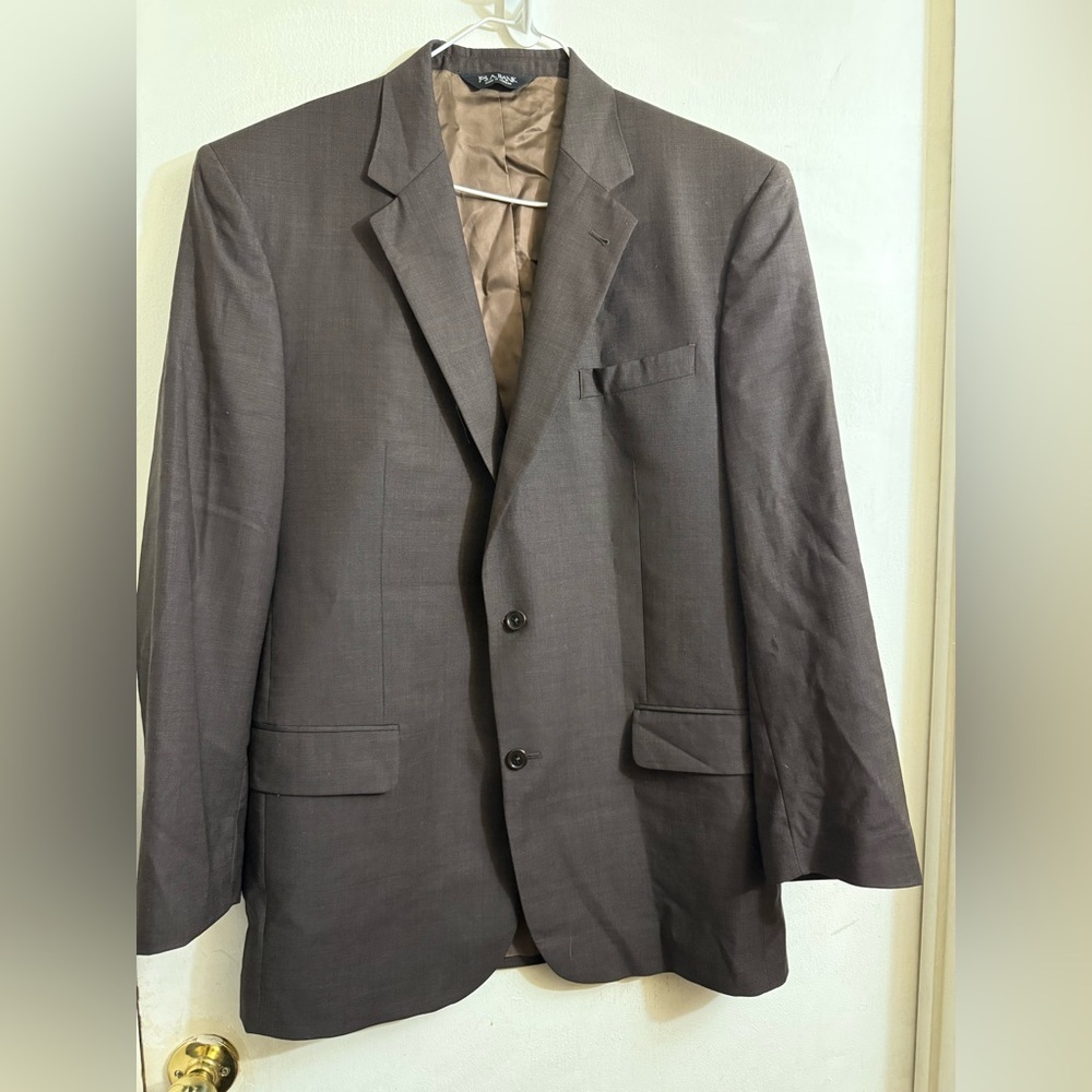 Jos A Bank‎ Men's Brown Blazer Size 44L